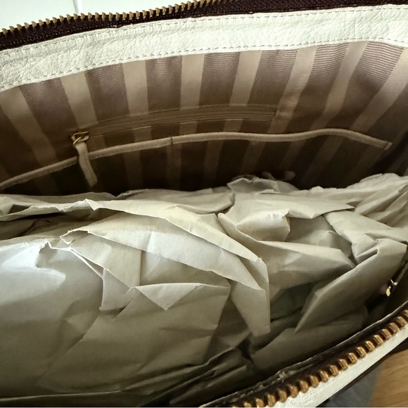 Brahmin Anywhere Tote Baltik Blue Lady Vineyard Leather + Croc Look Tote - Picture 5 of 8